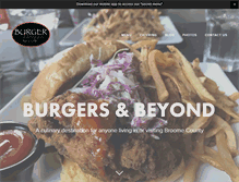 Tablet Screenshot of burgermondays.com